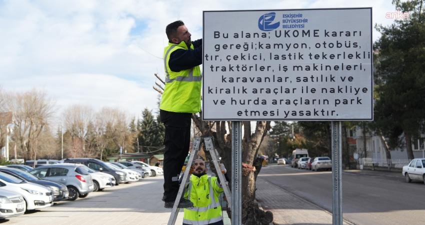 Ulaşım Koordinasyon Merkezi (UKOME) kararıyla Eskişehir Büyükşehir Belediyesi'ne ait ücretsiz otoparklarda