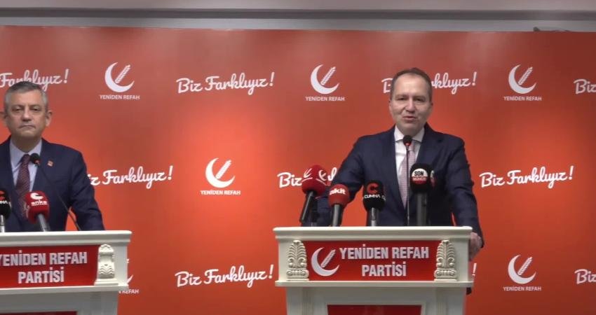  Yeniden Refah Partisi Genel Başkanı Fatih Erbakan, "Aziz İhsan Aktaş"