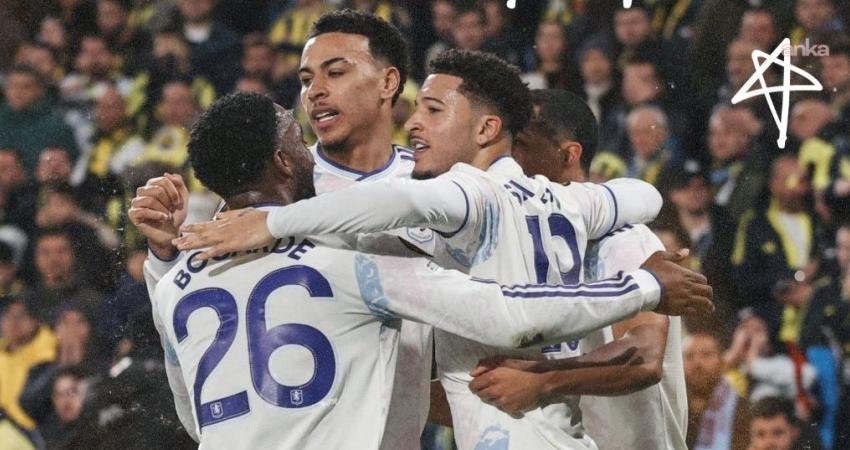 Fenerbahçe, UEFA Avrupa Ligi'nin 7. haftasında Aston Villa'ya 1-0 mağlup