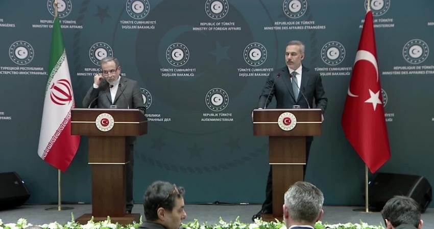 Dışişleri Bakanı Hakan Fidan, İran Dışişleri Bakanı Abbas Arakçi ile