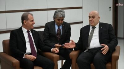 Filistin Ankara Büyükelçisi Nasri Abu Jaish, Türkiye Belediyeler Birliği'ni ziyaret