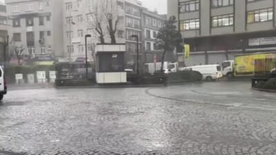 İstanbul genelinde Orta Akdeniz üzerinden gelen yağışlı hava ile Balkanlar