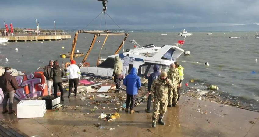 İstanbul'da sabah saatlerinde başlayıp öğle saatlerinde saatteki hızı 90 kilometreye