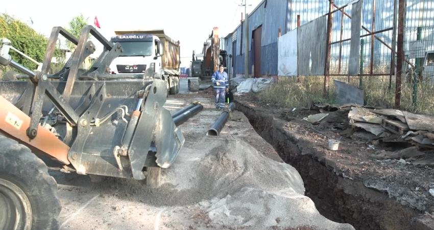İzmir Büyükşehir Belediyesi İZSU Genel Müdürlüğü’nün Gaziemir Sarnıç’ta başlattığı 205