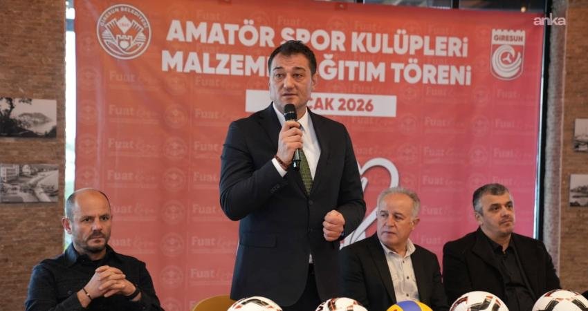 Giresun Belediyesi, sporun gelişimine katkı sağlamak amacıyla kent merkezinde faaliyet