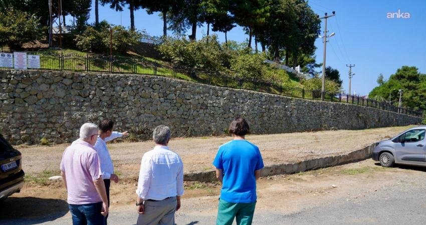 Giresun Belediyesi tarafından Prof. Dr. İlhan Özdemir Devlet Hastanesi çevresinde