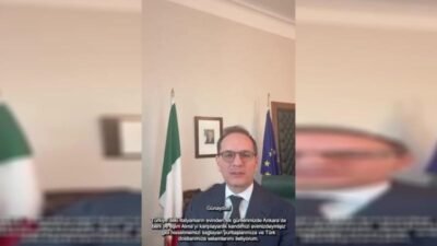 İtalya'nın Ankara Büyükelçisi olarak atanan Giuseppe Manzo, "Toplumlarımız arasındaki, bugün