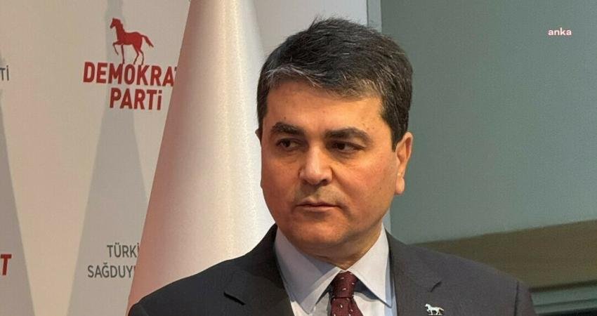 Demokrat Parti Genel Başkanı Gültekin Uysal, Ahmet Minguzzi, Hakan Çakır