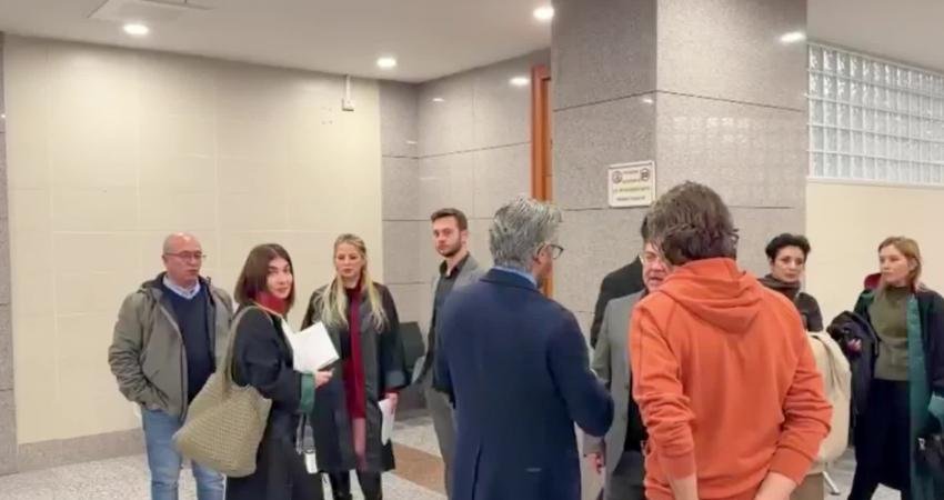 İstanbul Büyükşehir Belediye (İBB) Başkanı Ekrem İmamoğlu'nun düzenlediği basın toplantısında