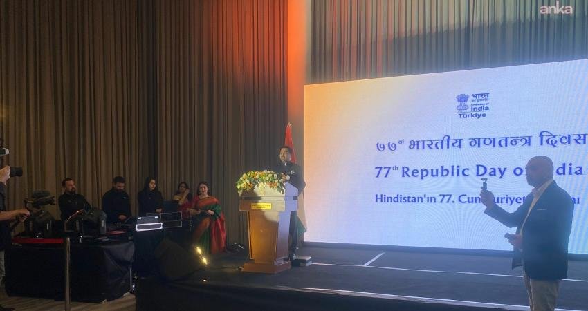 Hindistan’ın 77’inci Cumhuriyet Günü, Hindistan’ın Ankara Büyükelçisi Muktesh K. Pardeshi’nin