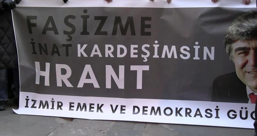 İzmir Emek ve Demokrasi Güçleri, uğradığı suikast sonucu katledilen Agos