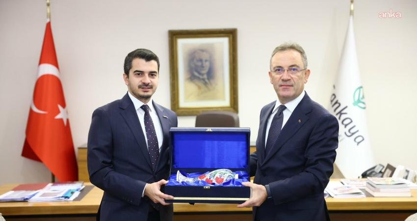 Çankaya Belediye Başkanı Hüseyin Can Güner, Danıştay Başsavcısı Cevdet Erkan'ı