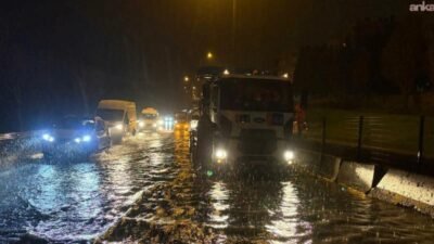 İstanbul'da dün akşamdan itibaren etkisini artıran fırtına ve yağışla ilgili