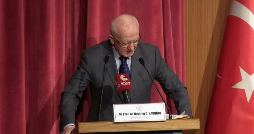 İstanbul Barosu Başkanı Prof. Dr. İbrahim Kaboğlu, Tehlikedeki Avukatlar Günü