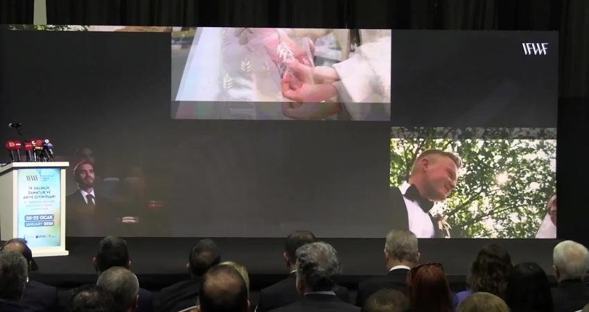 İzmir Büyükşehir Belediyesi ev sahipliğinde, İZFAŞ tarafından düzenlenen IF Wedding