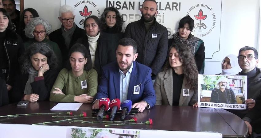 İnsan Hakları Derneği (İHD) İzmir Şubesi, 14 Ocak'ta uğradığı saldırı