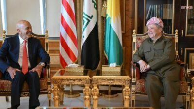 Irak Kürt Bölgesel Yönetimi (IKBY) Başkanı Mesud Barzani, ABD Başkanı