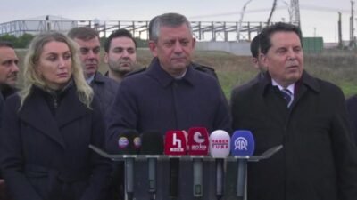 CHP Genel Başkanı Özgür Özel, CHP'nin  cumhurbaşkanı adayı Ekrem İmamoğlu'nun