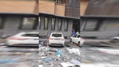 İran’ın güneyinde, Basra Körfezi kıyısındaki Bandar Abbas kentinde sekiz katlı