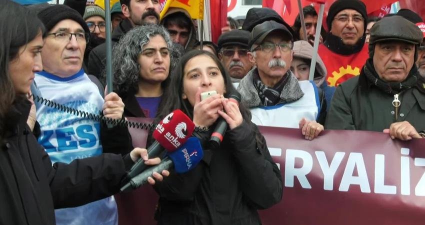 İstanbul Emek, Barış ve Demokrasi Güçleri, Kadıköy İskele’de yaptığı basın