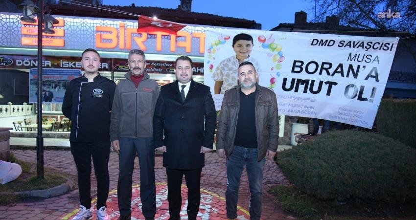 Kahramankazan Belediye Başkanı Çırpanoğlu’ndan DMD hastası minik Musa Boran’ın kampanyasına destek Kahramankazan'ın sevilen işletmelerinden biri, bir günlük hasılatını DMD hastası minik