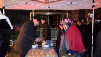Kahramankazan Belediyesi, Miraç Kandili dolayısıyla Köprübaşı ve Ulu Cami’de vatandaşlara