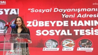 Karşıyaka Belediyesi'nin geçen kasım ayında açılışını yaptığı Zübeyde Hanım Sosyal