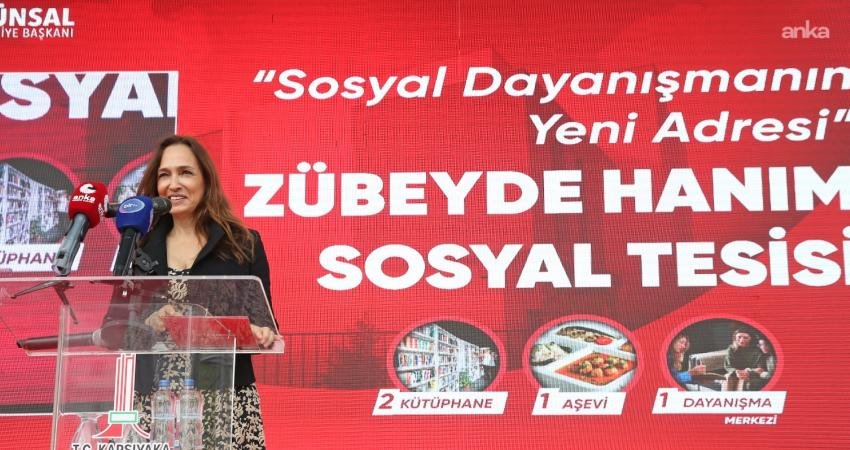 Karşıyaka Belediyesi'nin geçen kasım ayında açılışını yaptığı Zübeyde Hanım Sosyal