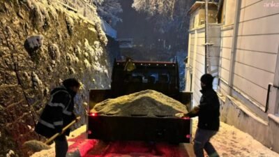 Kartal Belediyesi, olumsuz hava koşulları nedeniyle günlük yaşamın aksamaması ve