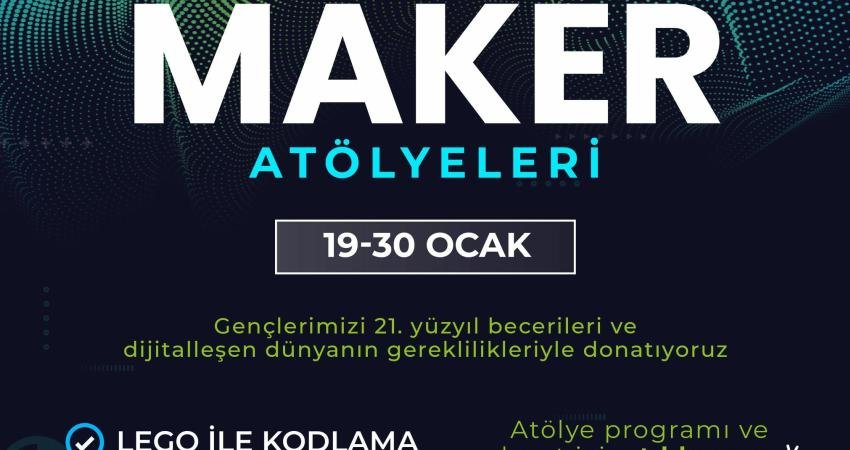 Kartal Belediyesi’nin çocuklara ve gençlere bilim, mühendislik ve teknoloji alanlarında