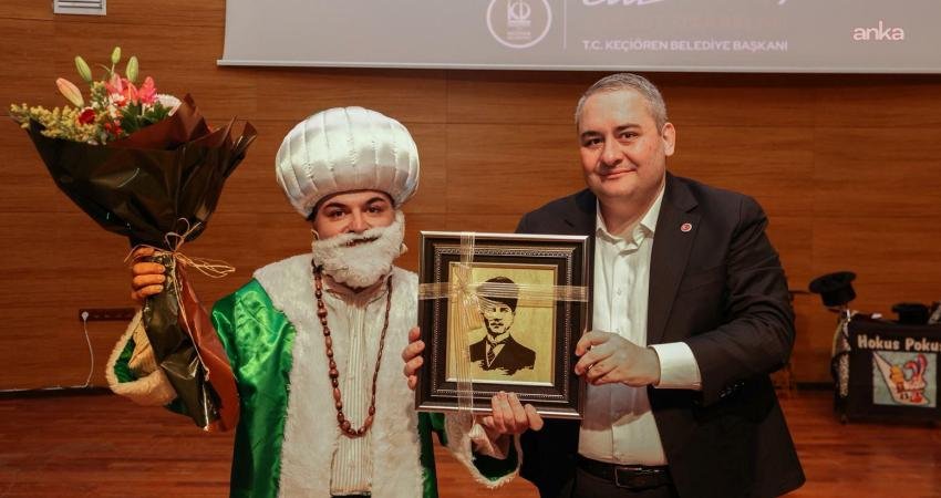 Keçiören Belediyesi Şehir Tiyatroları tarafından sömestire özel olarak Neşet Ertaş