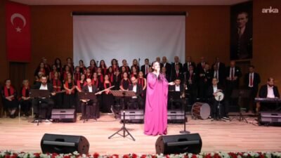 Keçiören Belediyesi Konservatuvarı Türk Halk Müziği Korosu tarafından düzenlenen "Gönülden