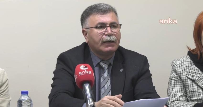 Kamu Emekçileri Sendikaları Konfederasyonu (KESK) Eş Genel Başkanı Ahmet Karagöz, yaptığı