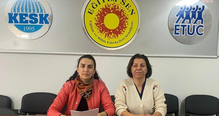 KESK Gaziantep Kadın Meclisi adına konuyan Eğitim Sen Şube Kadın