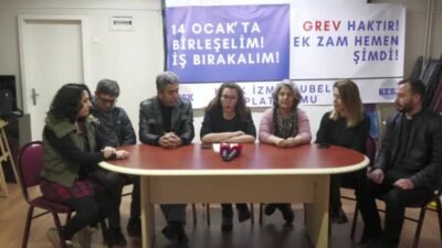 KESK, kamu emekçilerinin maaşlarının enflasyon karşısında eridiğini belirterek, 14 Ocak’ta