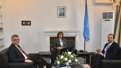 KKTC Cumhurbaşkanı Tufan Erhürman ile Güney Kıbrıs Rum Yönetimi (GKRY)