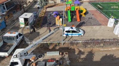 Kırıkkale Belediyesi, kent genelindeki çocuk parklarının güvenliğini artırmak amacıyla parklara