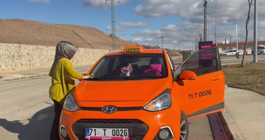 Kırıkkale’de 3 çocuk annesi 39 yaşındaki taksi şoförü Sevda Bozer,