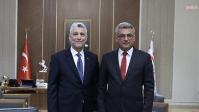 Ticaret Bakanı Ömer Bolat, Kuzey Kıbrıs Türk Cumhuriyeti’ne (KKTC) gerçekleştirdiği