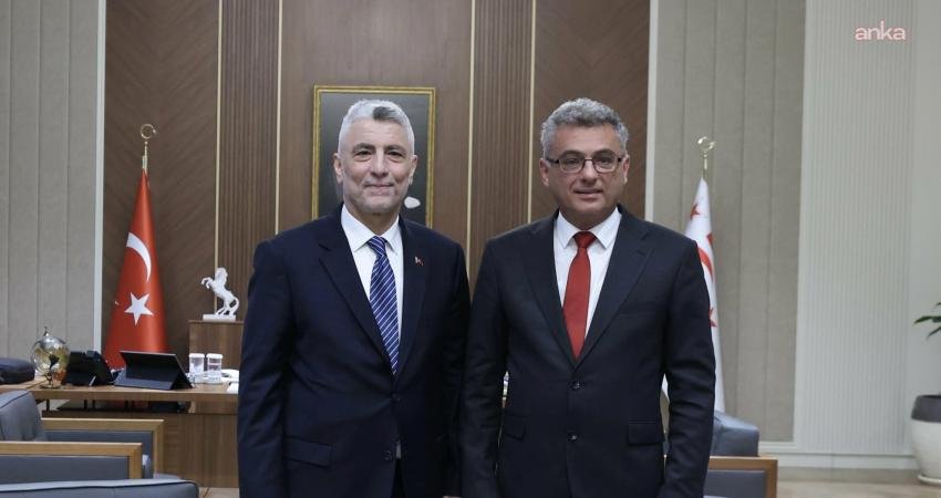 Ticaret Bakanı Ömer Bolat, Kuzey Kıbrıs Türk Cumhuriyeti’ne (KKTC) gerçekleştirdiği