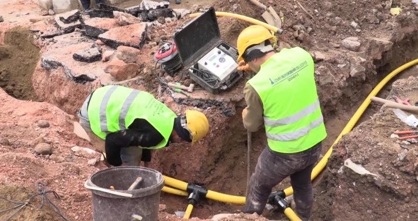 Konak’ın merkezinde uzun yıllardır doğal gaz bekleyen dört mahallede daha