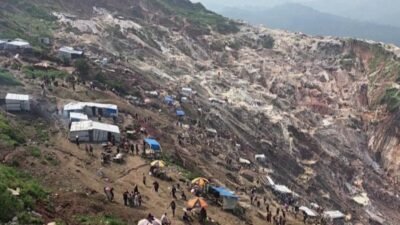  Demokratik Kongo Cumhuriyeti’nin doğusunda bulunan Rubaya koltan madeninde meydana gelen