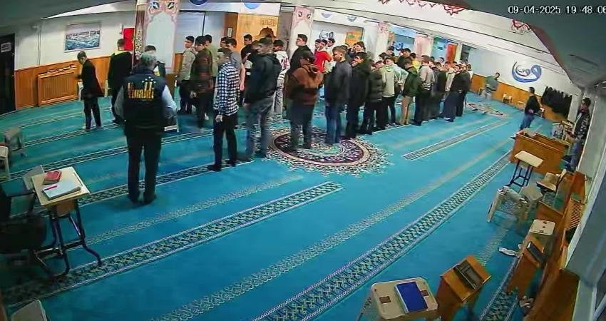 Samsun'un Kalkanca bölgesinde bulunan Bölge Yatılı Hafızlık Kur’an Kursu’nda çekilen güvenlik