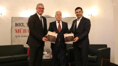 Mudanya Belediyesi'nin düzenlediği Mübadele'nin 103’üncü yılı etkinliklerine katılan Kuşadası Belediye