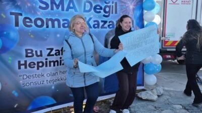 Kuşadası’nda SMA Tip 1 hastası 6 aylık Teoman Çiftçi’nin Aydın