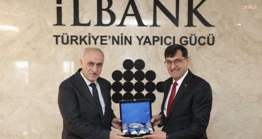 Kütahya Belediye Başkanı Eyüp Kahveci, İller Bankası (İLBANK) Genel Müdürü
