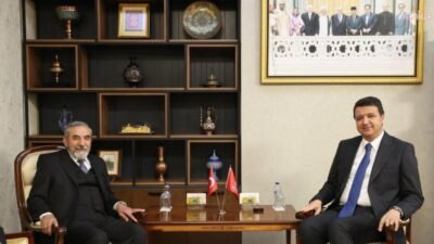 Saadet Partisi Genel Başkanı Mahmut Arıkan, Kürdistan İslami Birlik Partisi lideri Selahaddin