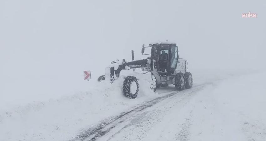 Malatya Valiliği, il genelinde etkili olan yoğun kar yağışı, don
