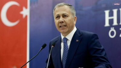 İçişleri Bakanı Ali Yerlikaya, dün Manisa'da yedi çocuk annesi P.K.'nin