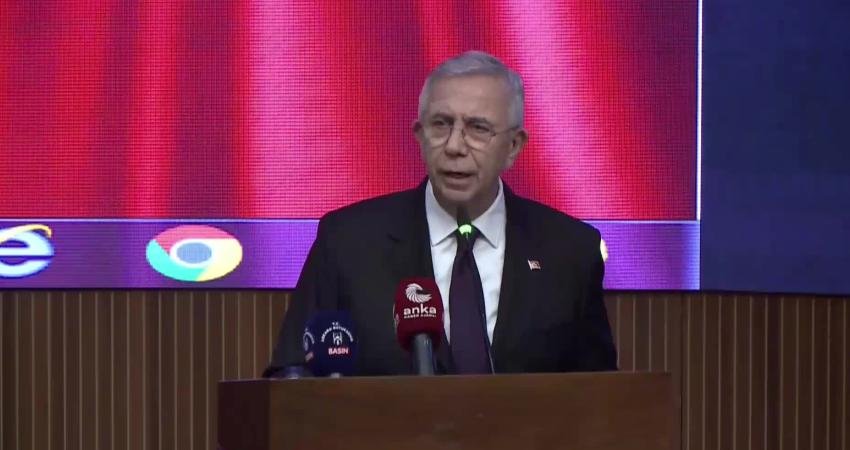 Ankara Büyükşehir Belediye (ABB) Başkanı Mansur Yavaş, Ankara'da yaşanan su